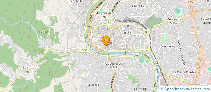 localisation de l'entreprise BBTSDL  ALES