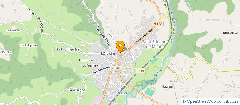 localisation de l'entreprise BBV à MAURS