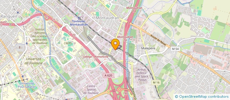 localisation de l'entreprise BBV à TOULOUSE