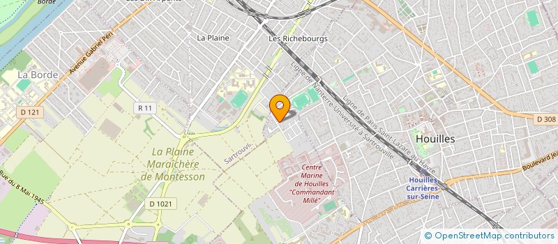 localisation de l'entreprise BBV IMMO 78  CARRIERES-SUR-SEINE