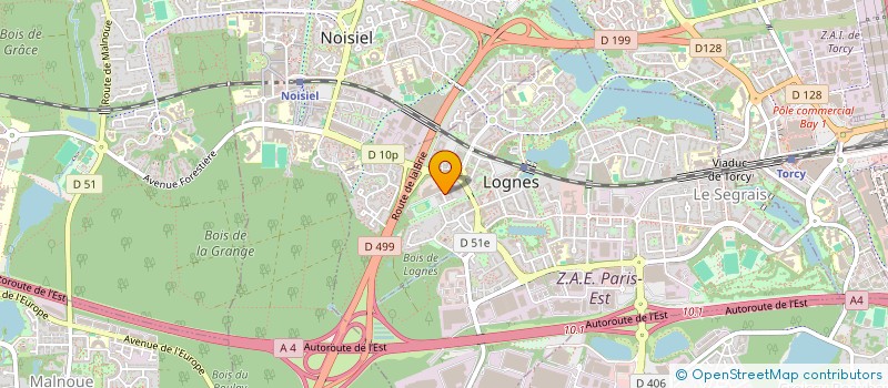 localisation de l'entreprise BBV12 à LOGNES