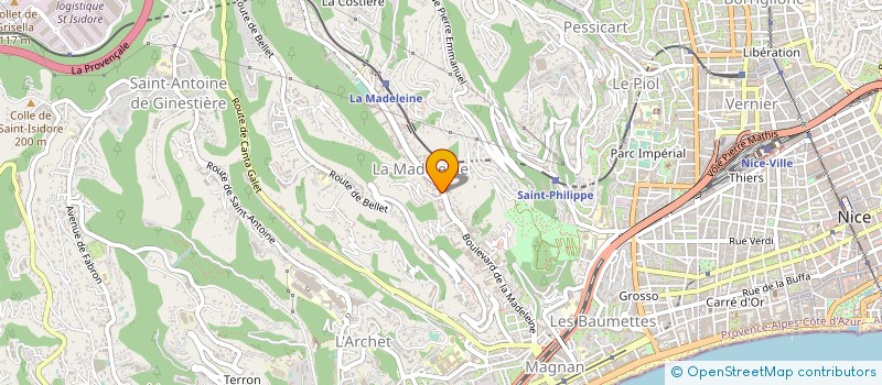 localisation de l'entreprise BBWZING à NICE