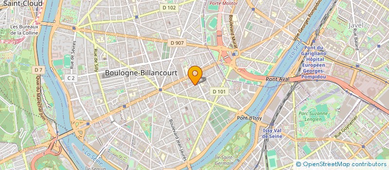 localisation de l'entreprise BBX à BOULOGNE-BILLANCOURT