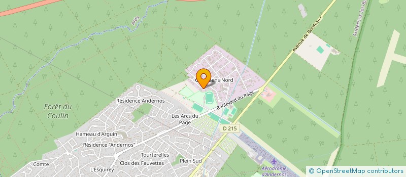 localisation de l'entreprise BBX  ANDERNOS-LES-BAINS