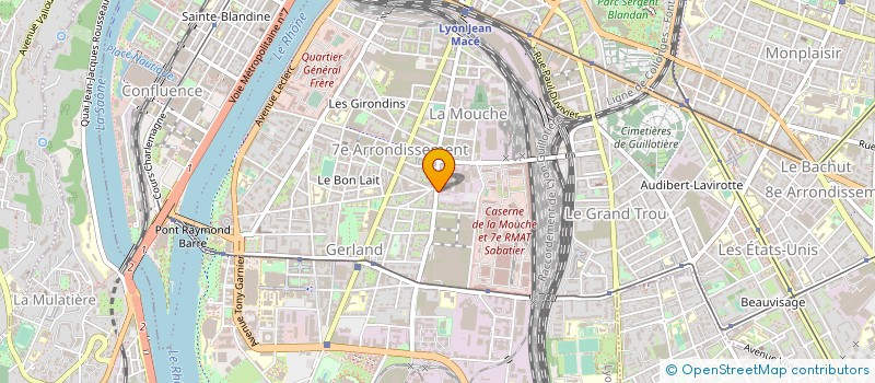 localisation de l'entreprise BBX-BAREBONE X à LYON