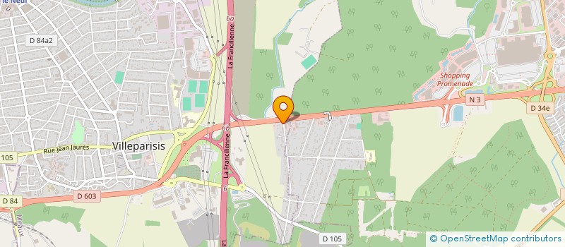 localisation de l'entreprise BBX MECANIQUE DE PRECISION  VILLEPARISIS