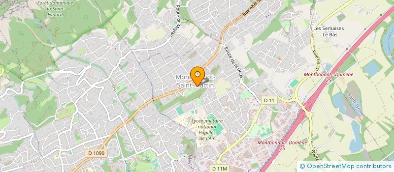 localisation de l'entreprise BC 24  MONTBONNOT-SAINT-MARTIN