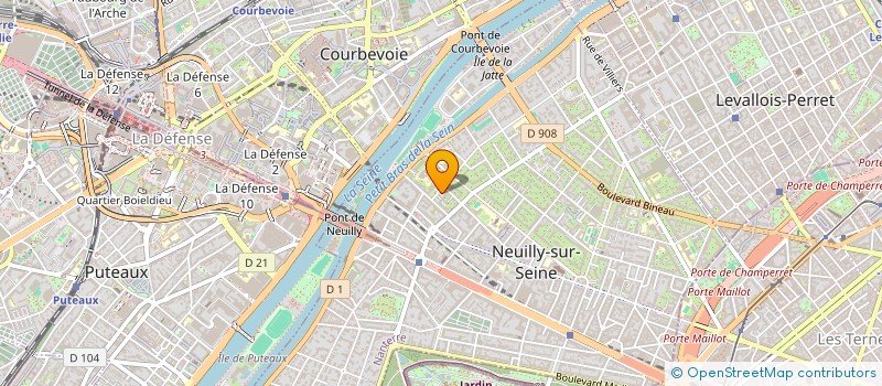 localisation de l'entreprise BC 2G CONSULTANTS à NEUILLY-SUR-SEINE