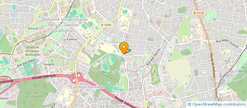 localisation de l'entreprise BC  TALENCE