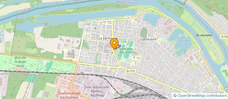 localisation de l'entreprise BC  MANTES-LA-JOLIE