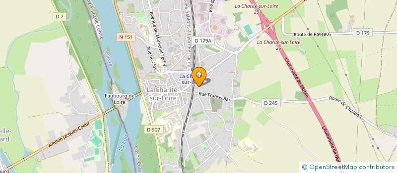 localisation de l'entreprise BC  LA CHARITE-SUR-LOIRE