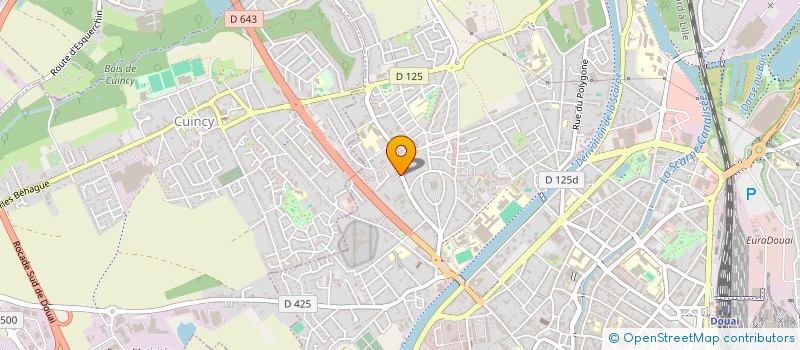localisation de l'entreprise BC à DOUAI