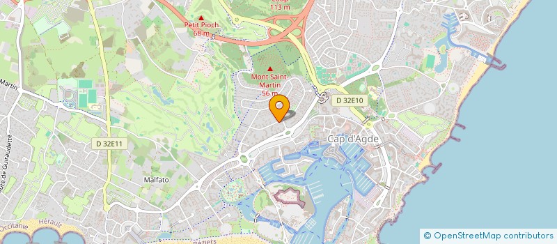 localisation de l'entreprise BC  AGDE