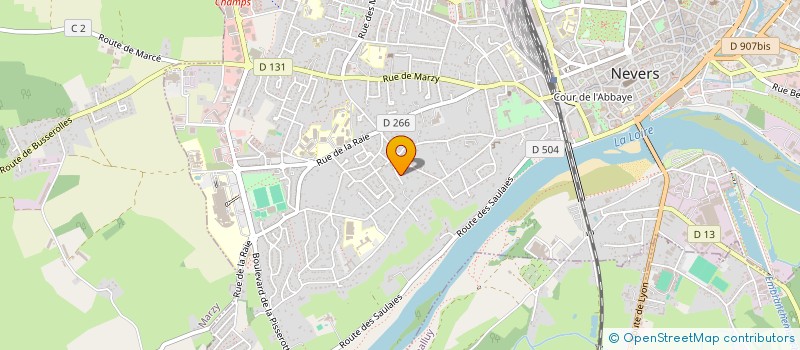 localisation de l'entreprise BC à NEVERS