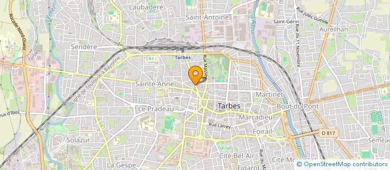 localisation de l'entreprise BC ATELIERS  TARBES