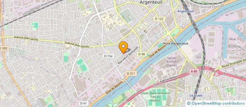 localisation de l'entreprise BC AUTO 13  ARGENTEUIL