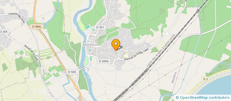 localisation de l'entreprise BC AUTO 30  MONTFRIN