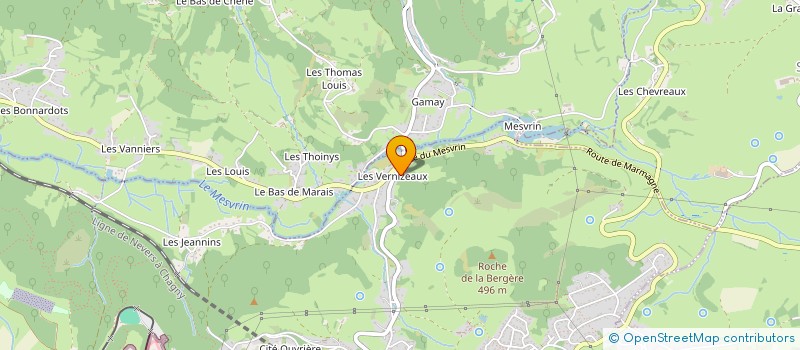 localisation de l'entreprise BC AUTO  LE CREUSOT