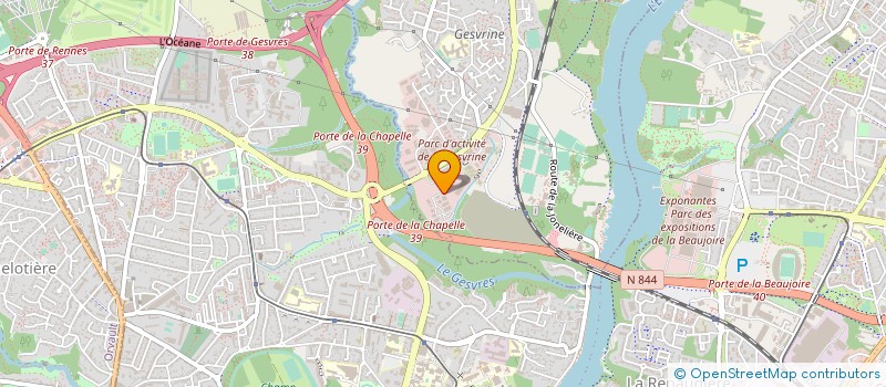 localisation de l'entreprise BC AUTOMOBILE à LA CHAPELLE-SUR-ERDRE