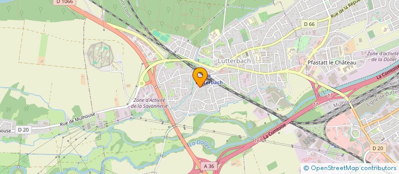 localisation de l'entreprise BC BASTIAN CHAPMAN  LUTTERBACH