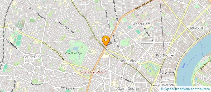 localisation de l'entreprise BC BATIMENT 33 à LE BOUSCAT