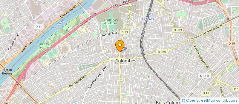 localisation de l'entreprise BC BEAUTY  COLOMBES