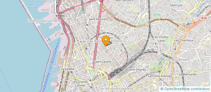 localisation de l'entreprise BC BG BONBON CONFISERIE à MARSEILLE