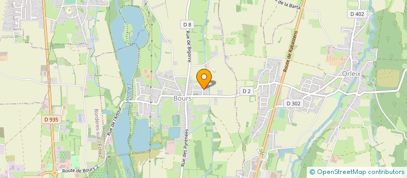 localisation de l'entreprise BC BG & CO  BOURS