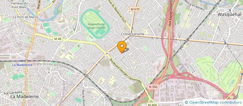 localisation de l'entreprise BC.BG DUCROCQ à MARCQ-EN-BARŒUL