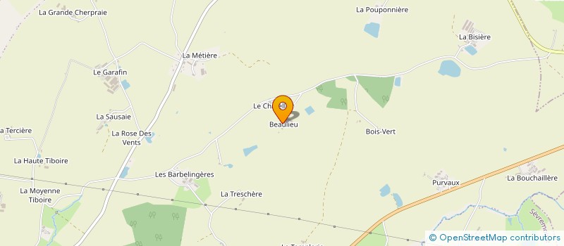 localisation de l'entreprise BC BOIS  SEVREMOINE