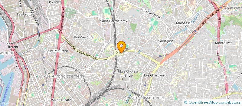 localisation de l'entreprise BC BUONO à MARSEILLE