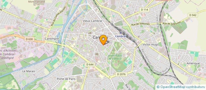 localisation de l'entreprise BC CARREZ MENAGER à CAMBRAI