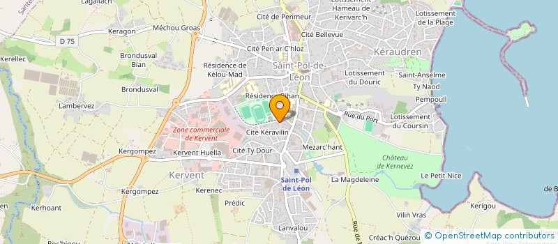 localisation de l'entreprise BC CARROSSERIE  SAINT-POL-DE-LEON