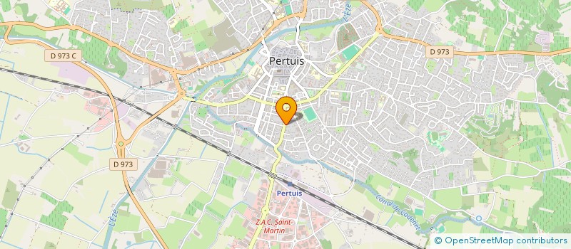 localisation de l'entreprise BC CONCEPT CUISINE à PERTUIS