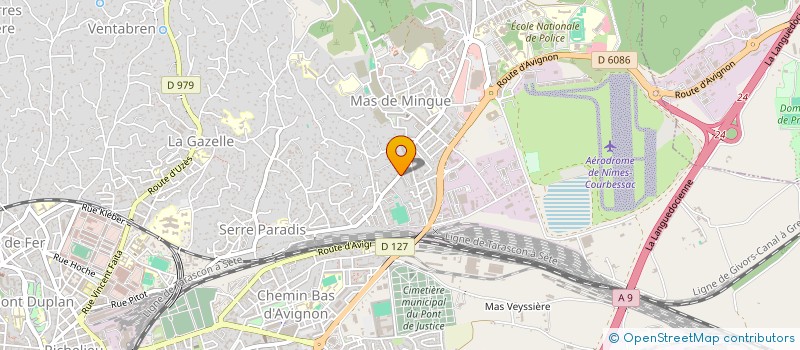 localisation de l'entreprise BC CONCEPT SARL à NIMES
