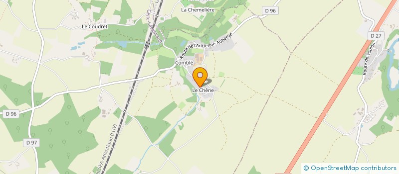 localisation de l'entreprise BC CONCEPTION BOIS  CELLE-LEVESCAULT