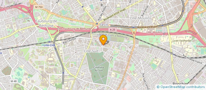 localisation de l'entreprise BC CONSTRUCTION à LILLE