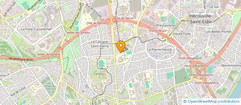 localisation de l'entreprise BC CONSULTING à CAEN