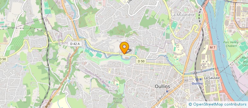 localisation de l'entreprise BC DE L'YZERON à OULLINS-PIERRE-BENITE