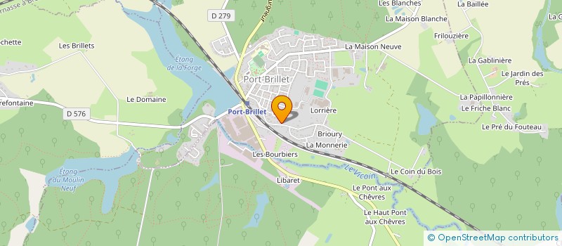 localisation de l'entreprise BC DESIGN à LA FERRIERE-BECHET