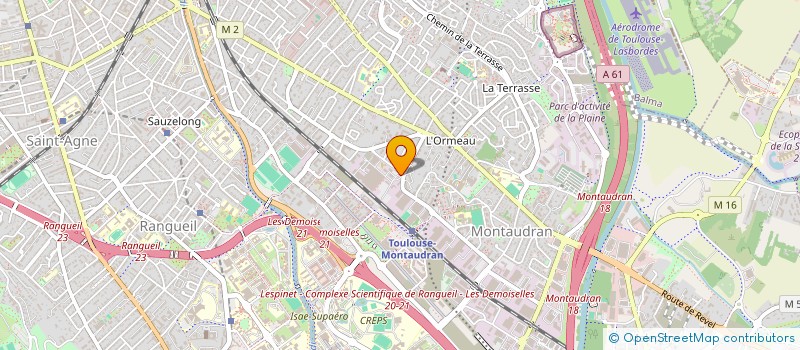 localisation de l'entreprise BC DEV  TOULOUSE