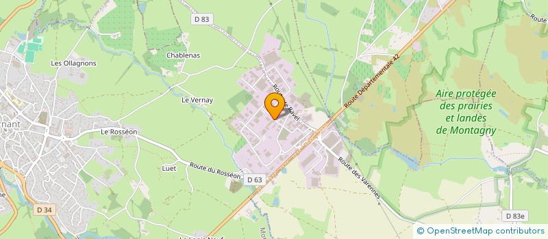 localisation de l'entreprise BC DEVELOPPEMENT  MORNANT