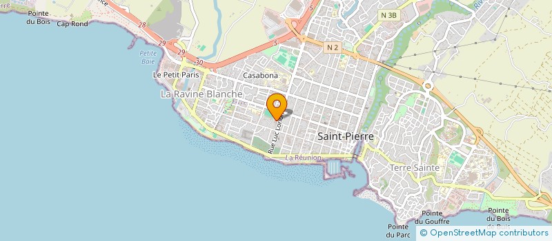 localisation de l'entreprise BC DIFFUSION à SAINT-PIERRE