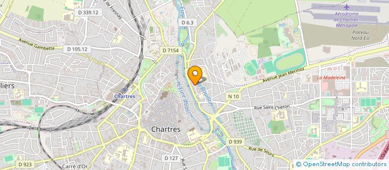 localisation de l'entreprise BC DISTRIBUTION à CHARTRES