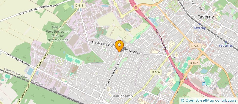 localisation de l'entreprise BC ELEC SERVICES à BEAUCHAMP