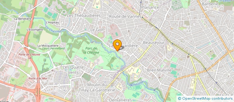 localisation de l'entreprise BC FIN à SAINT-HERBLAIN
