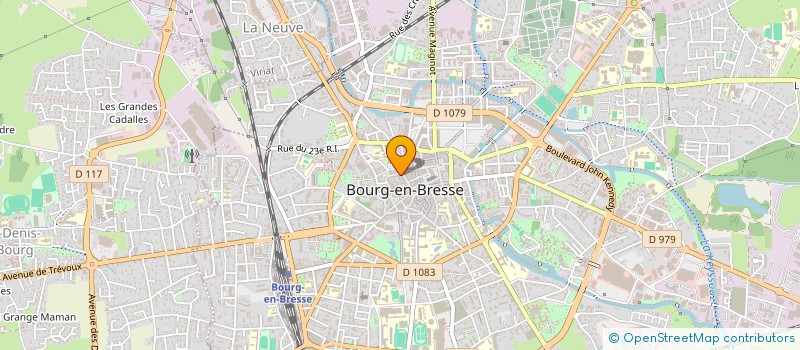 localisation de l'entreprise BC FINANCES à BOURG-EN-BRESSE