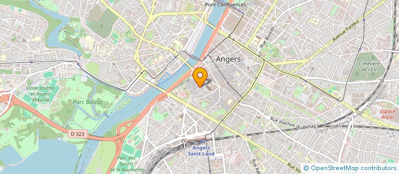 localisation de l'entreprise BC FUTUR à ANGERS