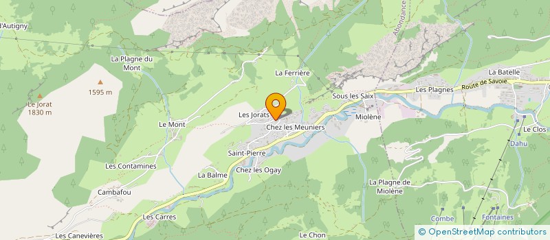 localisation de l'entreprise BC GROUP  ABONDANCE