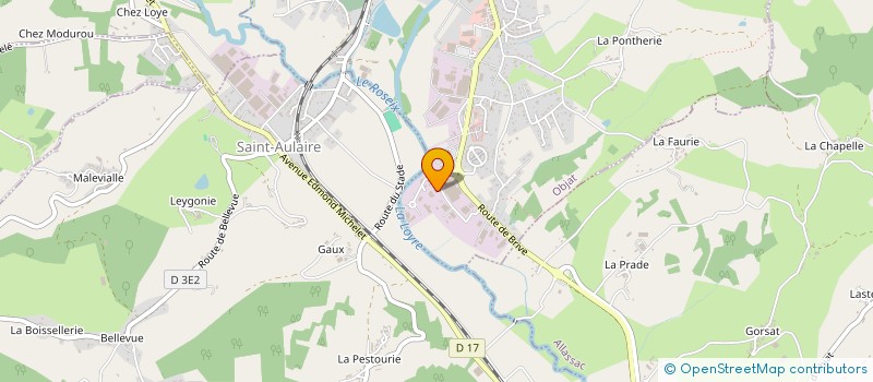 localisation de l'entreprise BC GROUPE  OBJAT